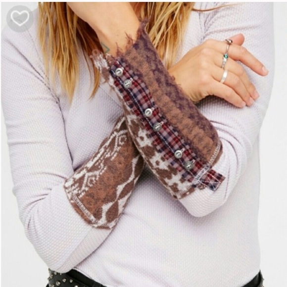 Free People Tops - We The Free Art School Cuff Boho Thermal